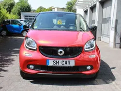 Tridion schwarz / rotmetallic Gebraucht 2017 Smart ForFour Prime Limousine | 8.590 € (Guter Preis)