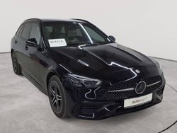 Obsidianschwarz metallic Gebraucht 2022 Mercedes C300e AMG line Kombi | 33.390 € (Guter Preis)