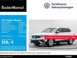 Weiß Gebraucht 2024 VW Tiguan Allspace Life SUV | 34.650 € (Fairer Preis)