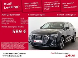 Mythosschwarz metallic Gebraucht 2024 Audi Q3 Sportback S-Line SUV | 50.400 € (Etwas zu teuer)