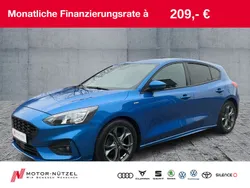 Blau Gebraucht 2019 Ford Focus ST-Line Limousine | 15.690 € (Fairer Preis)