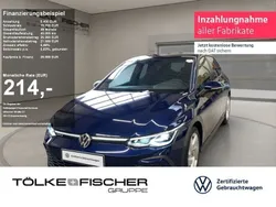 Atlantic blue (metallic) Gebraucht 2022 VW Golf VIII GTD Limousine | 26.998 € (Superpreis)