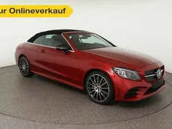 Rot Gebraucht 2022 Mercedes C300 AMG line Cabrio | 43.960 € (Guter Preis)