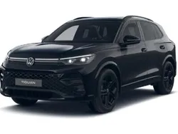 Schwarz (grenadillschwarz metallic) Neu 2025 VW Tiguan R-line SUV | 70.970 €