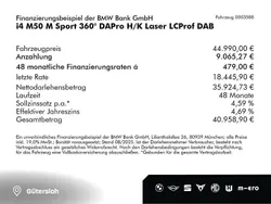 Black sapphire (schwarz) Gebraucht 2023 BMW i4 M Sport Limousine | 44.990 € (Guter Preis)