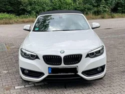 Weiß Gebraucht 2020 BMW 218 Sport Line Cabrio | 22.500 €