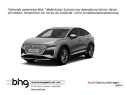 Taifungrau metallic Gebraucht 2021 Audi Q4 Sportback e-tron Sport SUV | 40.430 € (Etwas zu teuer)