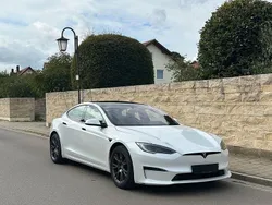 Weiß Gebraucht 2023 Tesla Model S Plaid Limousine | 78.500 € (Teuer)