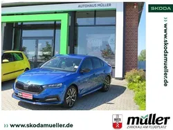 Race blue Gebraucht 2022 Skoda Octavia SportLine Limousine | 26.390 € (Fairer Preis)