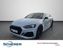 Gletscherweiß metallic (metallic) Gebraucht 2023 Audi RS5 Sportback Advanced Limousine | 69.980 € (Superpreis)
