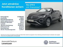 Deep black Gebraucht 2024 VW T-Roc Goal SUV | 33.980 € (Etwas zu teuer)