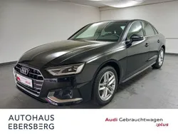 Mythosschwarz metallic Gebraucht 2024 Audi A4 Advanced Plus Limousine | 35.850 € (Fairer Preis)