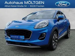 Dynamicblau metallic Gebraucht 2022 Ford Puma Titanium SUV | 19.990 € (Fairer Preis)