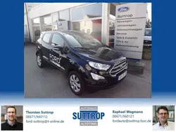 Obsidianschwarz metallic (metallic) Gebraucht 2021 Ford Ecosport Cool & Connect SUV | 18.900 € (Teuer)