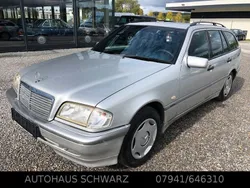 Silber metallic Gebraucht 1998 Mercedes C180 Classic Kombi | 1.400 € (Superpreis)
