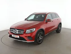 Rot Gebraucht 2018 Mercedes GLC250 AMG line SUV | 33.590 € (Etwas zu teuer)