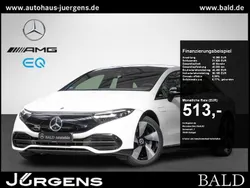 Manufaktur diamantweiss bright Gebraucht 2022 Mercedes EQS350 Night Limousine | 53.980 € (Fairer Preis)