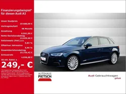 Blau Gebraucht 2018 Audi A3 Sportback e-tron Design Limousine | 19.680 € (Fairer Preis)
