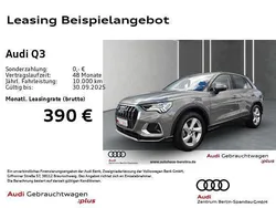 Chronosgrau metallic Gebraucht 2024 Audi Q3 Advanced Plus SUV | 37.333 € (Guter Preis)