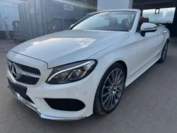 Weiß Gebraucht 2017 Mercedes C300 AMG Cabrio | 31.400 € (Fairer Preis)