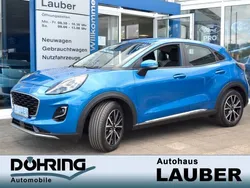 Blau Gebraucht 2022 Ford Puma Titanium SUV | 19.840 € (Superpreis)