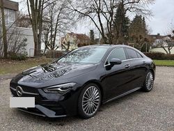 Schwarz Gebraucht 2024 Mercedes CLA200 AMG line Coupé | 35.000 € (Fairer Preis)