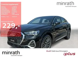 Schwarz Gebraucht 2024 Audi Q3 Sportback S-Line SUV | 42.080 € (Fairer Preis)