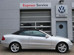 Iridiumsilber metalliclack Gebraucht 2008 Mercedes CLK200 Avantgarde Cabrio | 11.900 € (Fairer Preis)