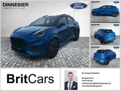 Blau (metallic) Gebraucht 2024 Ford Puma ST-Line X SUV | 22.989 € (Guter Preis)