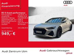 Tausilber matteffektlack audi Gebraucht 2025 Audi RS6 Performance Kombi | 146.870 €