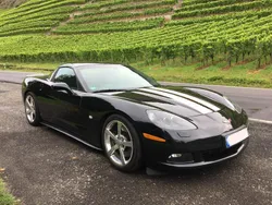 Schwarz Gebraucht 2008 Chevrolet Corvette C6 LS Coupé | 42.000 €