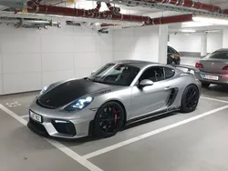 Silber Gebraucht 2020 Porsche Cayman GT4 Coupé | 118.598 € (Teuer)