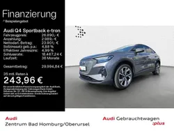 Grau Gebraucht 2022 Audi Q4 Sportback e-tron Performance SUV | 26.890 € (Fairer Preis)