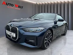 Blau Gebraucht 2021 BMW 420 M Sport Cabrio | 41.990 € (Etwas zu teuer)
