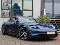 Blau Gebraucht 2021 Porsche Taycan 4S Sport Limousine | 87.900 €