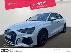 Weiß Gebraucht 2023 Audi A3 Sportback S-Line Limousine | 26.900 € (Guter Preis)