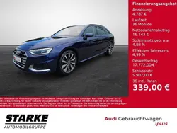 Navarrablau metallic Gebraucht 2020 Audi A4 Advanced Plus Kombi | 20.930 € (Fairer Preis)
