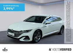 Pure white Gebraucht 2021 VW Arteon R-line Kombi | 27.650 € (Guter Preis)