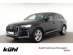 Schwarz Gebraucht 2022 Audi Q7 S-Line SUV | 56.780 € (Superpreis)