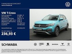Blau Gebraucht 2022 VW T-Cross Active SUV | 21.080 € (Guter Preis)