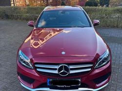 Rot Gebraucht 2015 Mercedes C250 AMG line Kombi | 22.950 € (Teuer)
