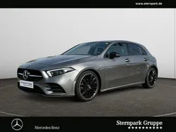 Grau Gebraucht 2022 Mercedes A200 AMG Limousine | 29.990 € (Etwas zu teuer)