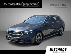 Grau Gebraucht 2024 Mercedes E300 AMG line Limousine | 52.850 € (Etwas zu teuer)