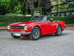 Rot Gebraucht 1969 Triumph TR6 Cabrio | 20.000 €
