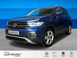 Reef blue (metallic) Gebraucht 2023 VW T-Cross Style SUV | 27.850 € (Etwas zu teuer)