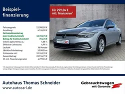 Silber Gebraucht 2022 VW Golf VIII Life Kombi | 21.980 € (Guter Preis)