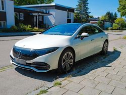 Weiß Gebraucht 2021 Mercedes EQS450+ Limousine | 56.900 € (Etwas zu teuer)