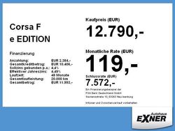 Blau Gebraucht 2021 Opel Corsa-e Edition Kleinwagen | 12.790 € (Superpreis)