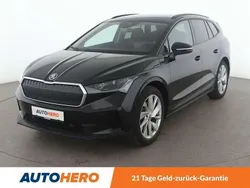 Cerna magic/black magic Gebraucht 2022 Skoda Enyaq iV Lodge SUV | 26.900 € (Superpreis)