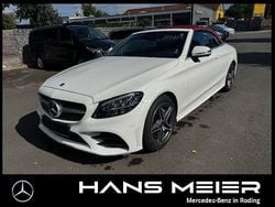 Unilack polarweiß Gebraucht 2020 Mercedes C180 AMG line Cabrio | 28.388 € (Fairer Preis)